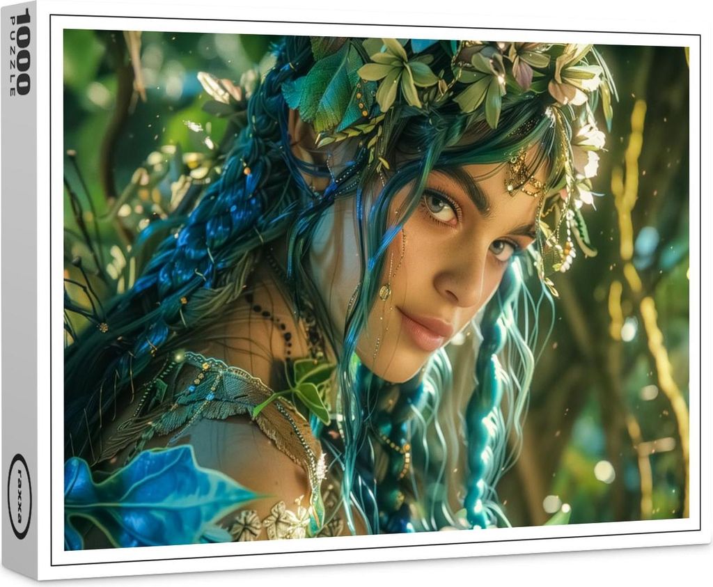 raxxa Premium-Puzzle "Lilith Nachtbann", 1000 Teile
