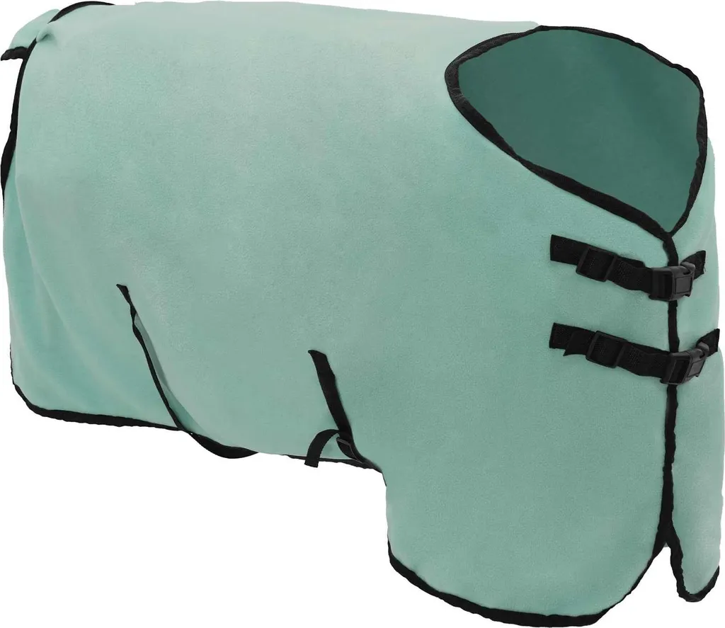 vidaXL Couverture pour cheval vert spécial 95 cm en polyester résistant