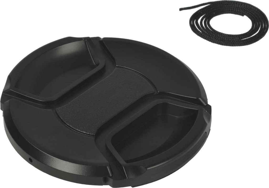 vhbw Objektivdeckel 72 mm kompatibel mit Sony 135 mm 2.8 [T4.5] STF, 20 mm 2.8, 50 mm 1,4 ZA SSM Planar T* Kamera - Kunststoff Schwarz, mit Innengriff
