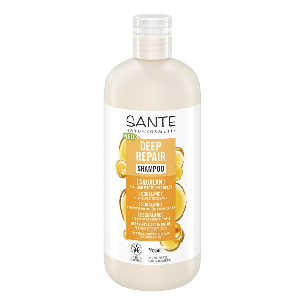 SANTE Deep Repair Shampoo | 500 ml | für trockenes & strapaziertes Haar