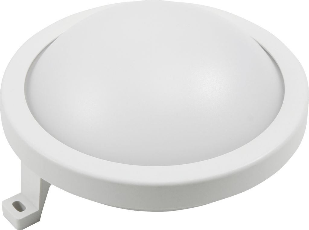 LED Feuchtraumleuchte McShine, 450 lm, 4000K, 6W, neutralweiß, IP65, Ø150x79mm