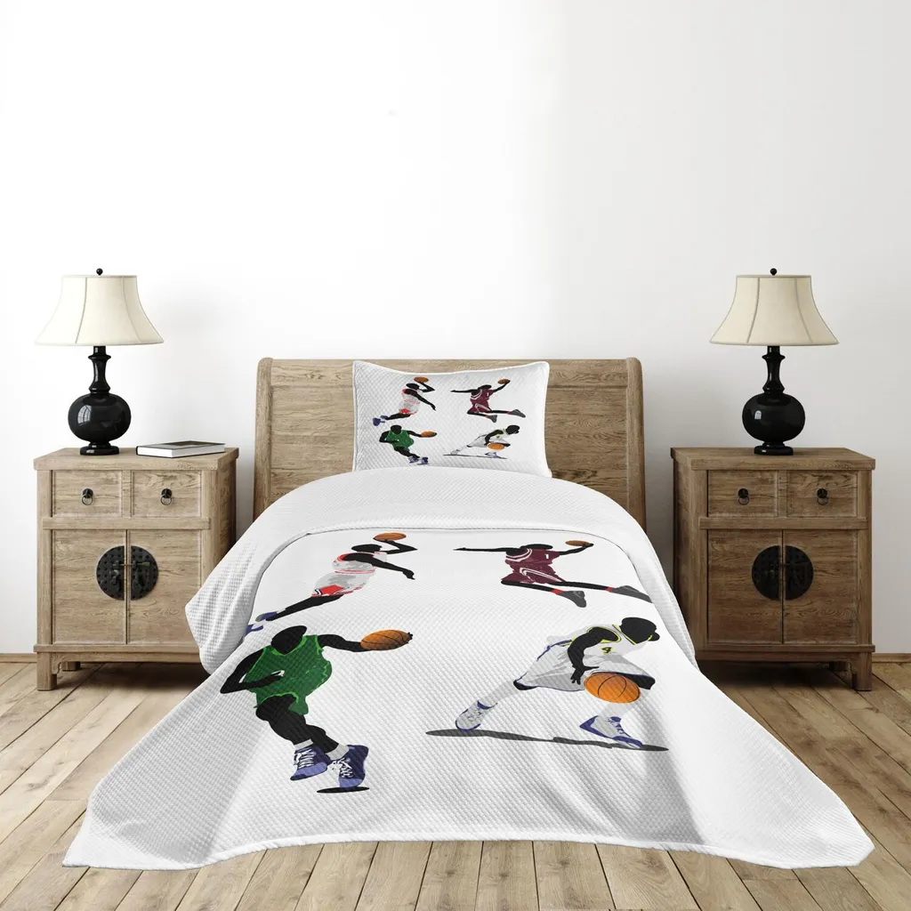 Set Letto Basket ABAKUHAUS Multicolore 170x220: Qualità e Design