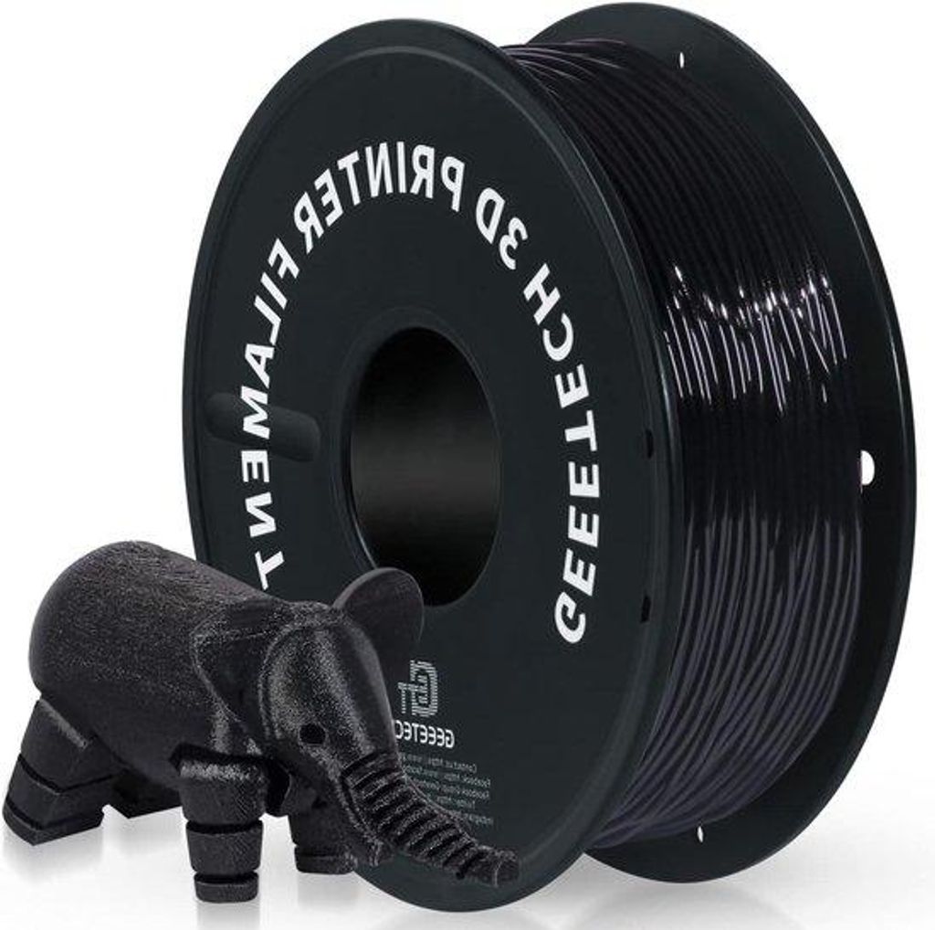 Flexibles TPU-Filament 1,75mm Schwarz 1kg Spule Hochwertig