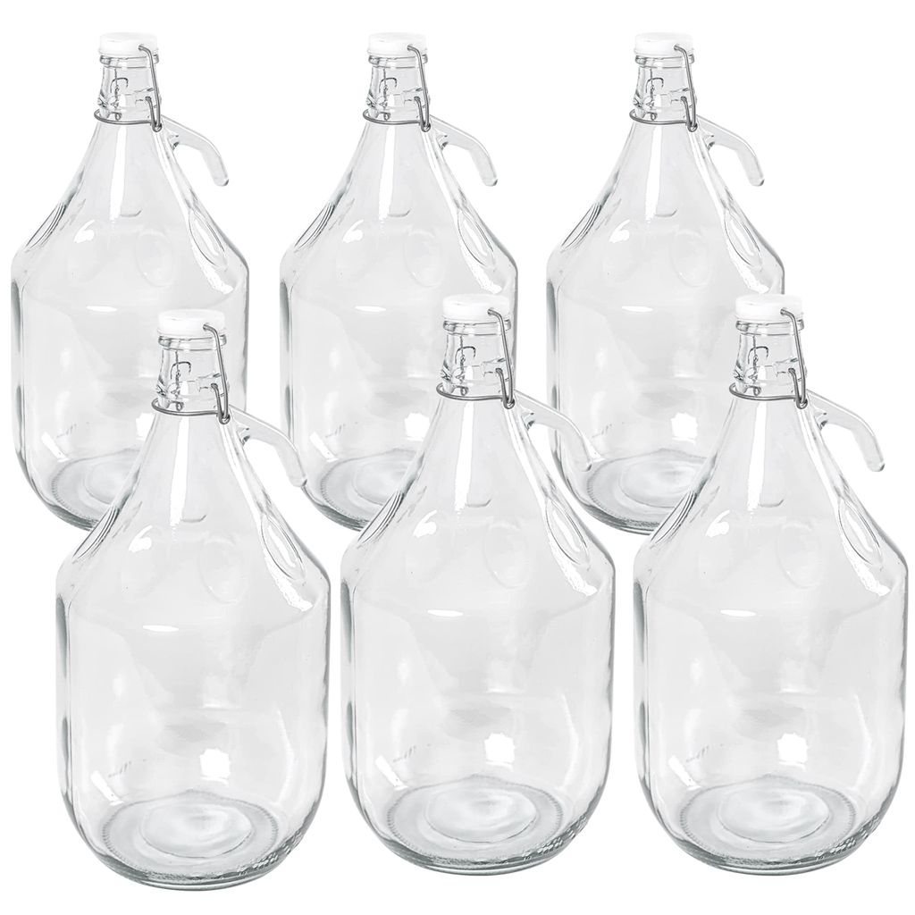 MIKONI 6 STÜCK x Bügelflaschen 5L, Gärballon mit Produktbild 