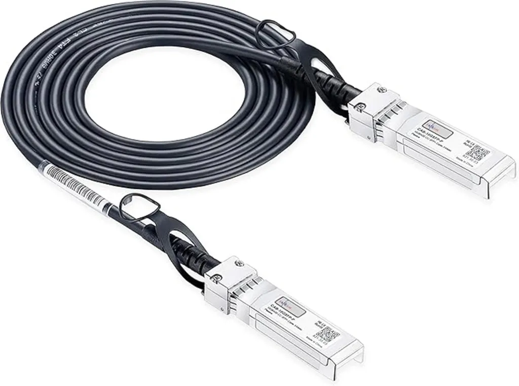 Câble Twinax SFP+ 10Gb 1m Elfcam avec technologie Direct Attach Passif
