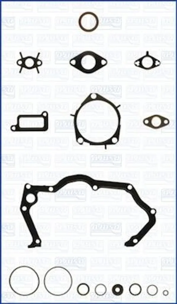 Pochette de joints carter moteur pour réfection Fiat Croma 194