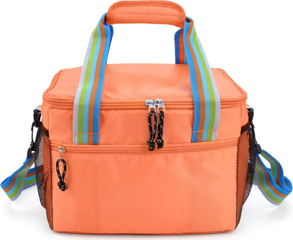 Borsa Termica IRIS Nevera 16L Arancione - Ideale per Picnic e Mare