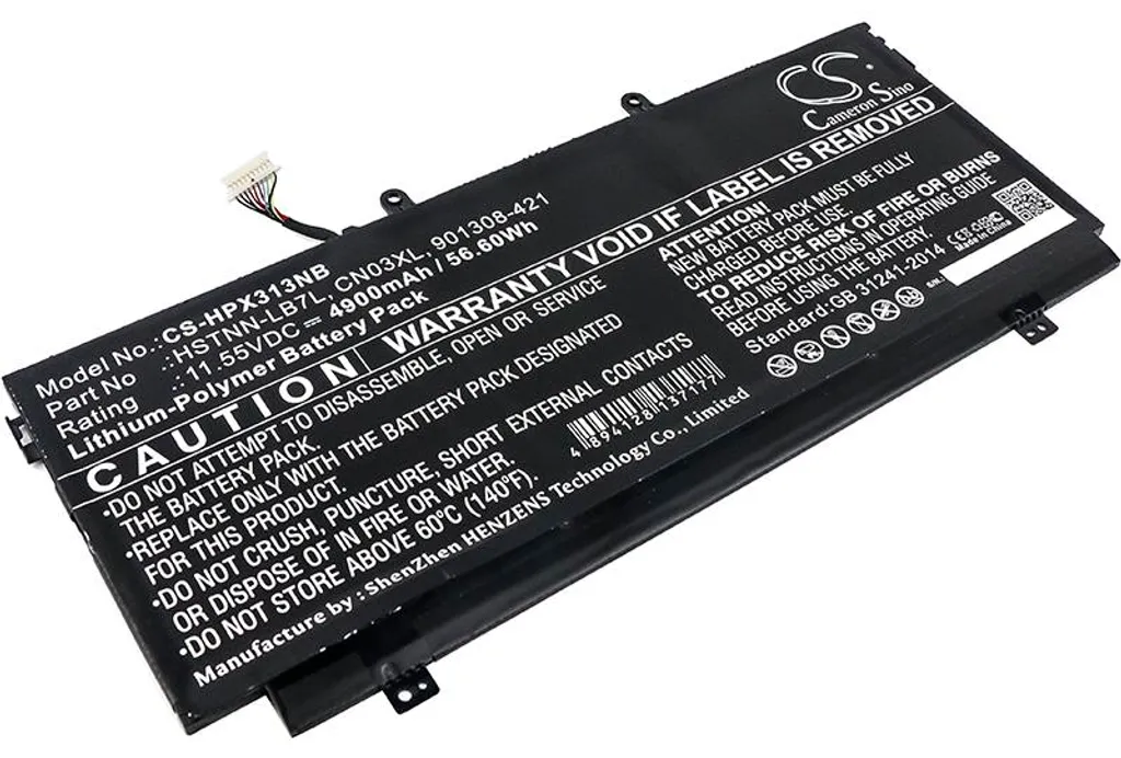 Batterie pour HP Envy 13-ab000 idéale pour le Travail Nomade et Voyage