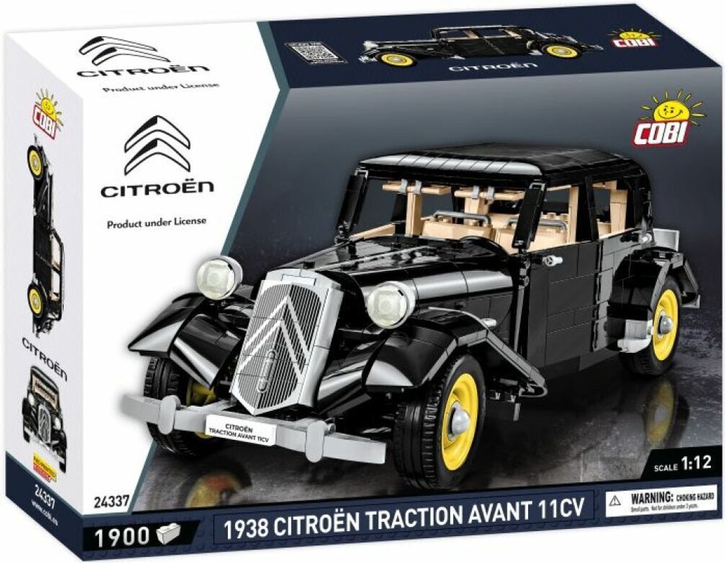 COBI Citroen Traction Avant 11CV 1938, Bausteine, 10 Produktbild 
