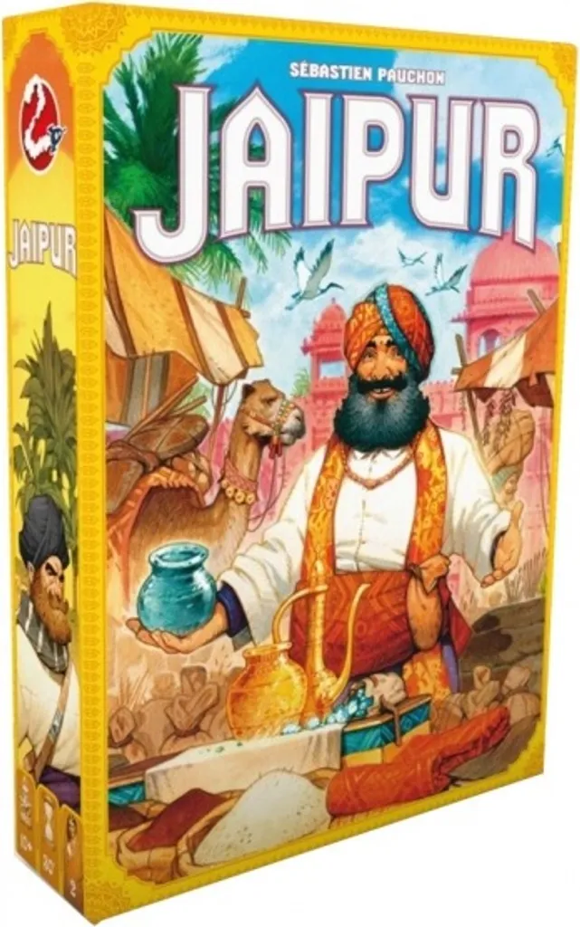 Jaipur Jeu de Société de Cartes pour 2 Joueurs - Edition Space Cowboys