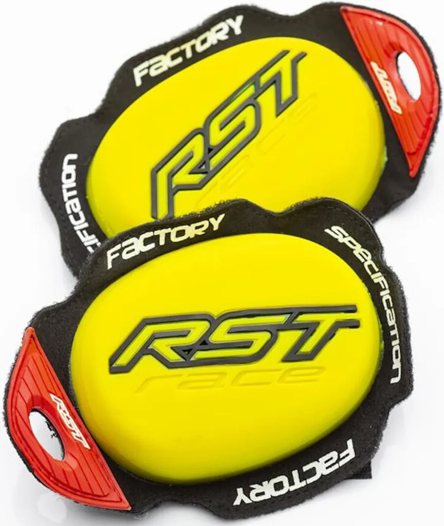 Slider genoux moto RST Factory idéal pour les sessions sur circuit