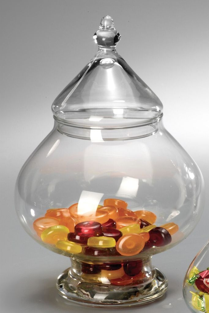 GLASDOSE Schale „Tin“ 145-25 M. Dkl. 25x17,5cm Produktbild 