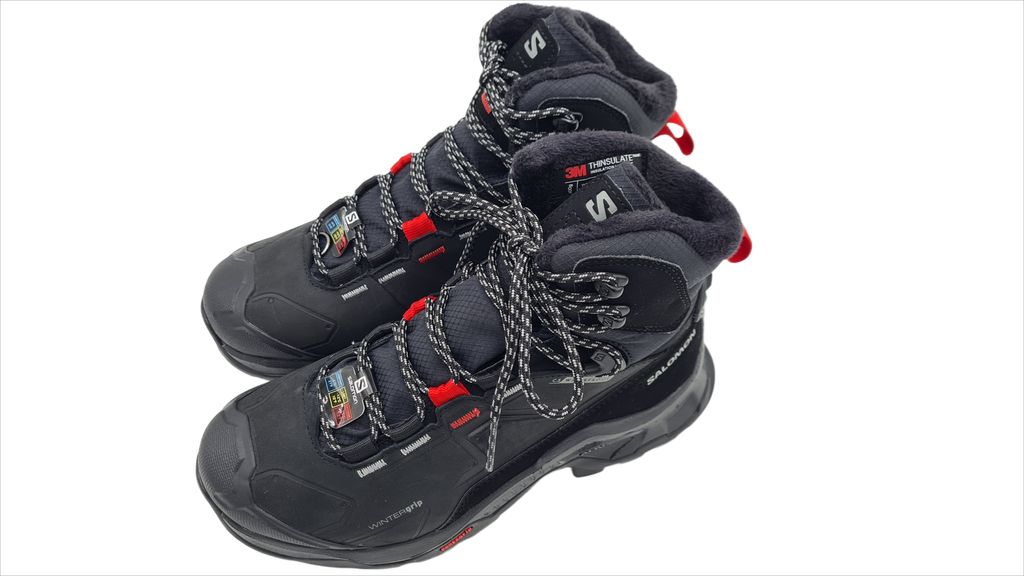 Salomon Quest Winter TS CSWP Winterwanderschuhe Black/Goji Produktbild 