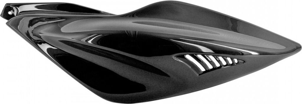 Seitenverkleidung hinten links für Yamaha Aerox, MBK Nitro, schwarz metallic