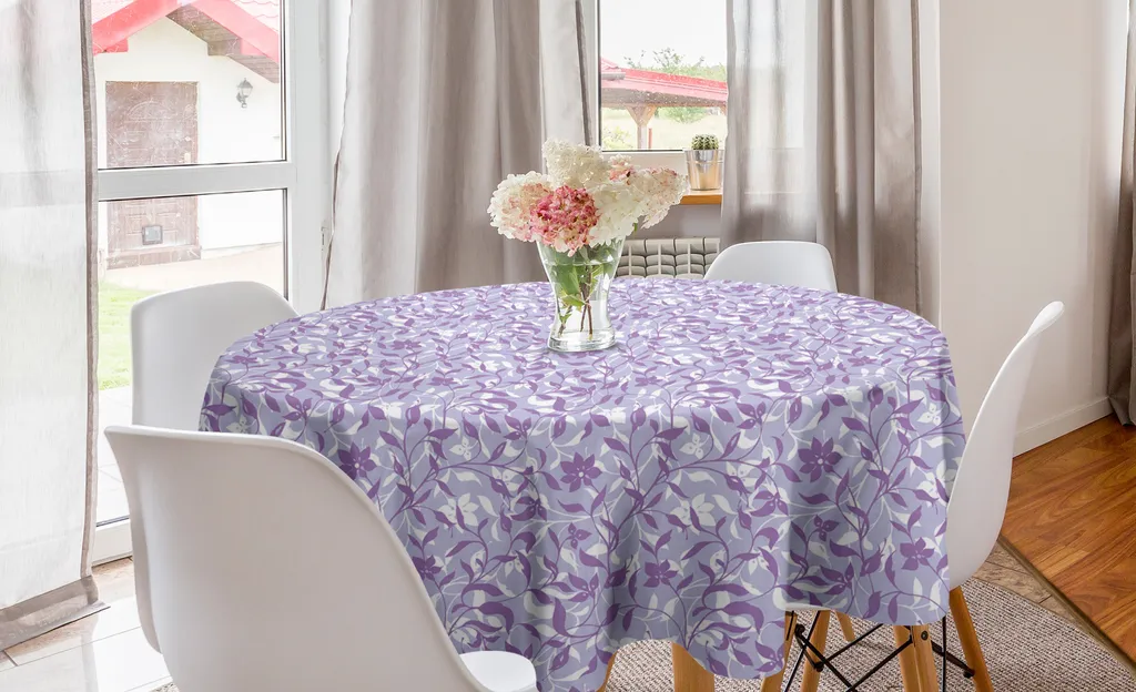 Tovaglia Rotonda Professionale 150 cm ABAKUHAUS Design Floreale