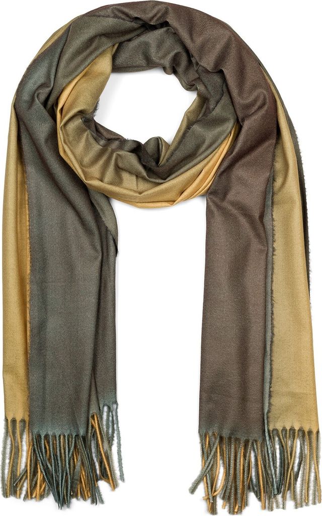 styleBREAKER Damen Schal mit 2-farbigem Farbverlauf und Produktbild 