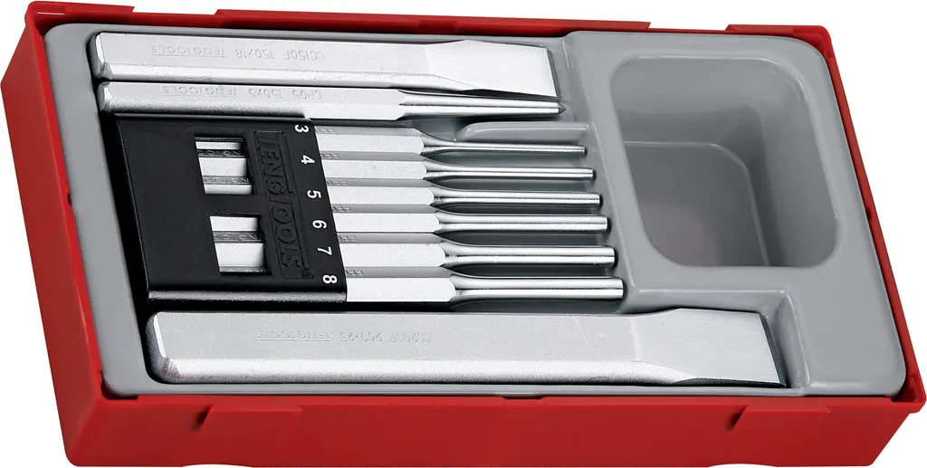 Coupe-Verre Manuel Tengtools 69220101 pour Travaux de Vitrerie 9 Pcs