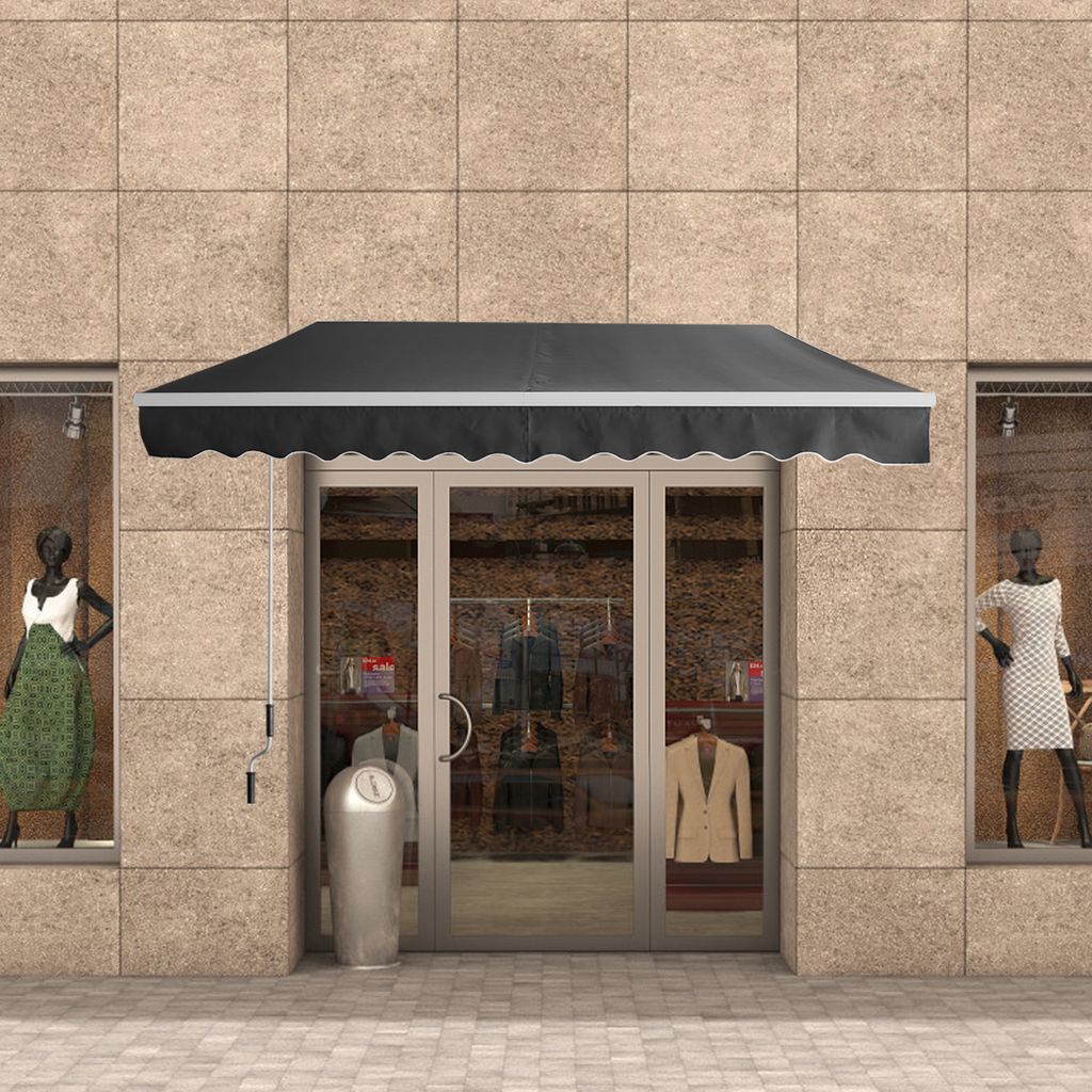 UISEBRT 250 X 200 cm markýza se sklopným ramenem hliníková Obrázek produktu 7