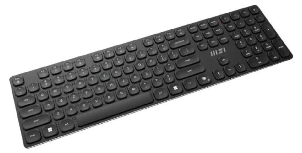 MSI FORGE K-210 Keyboard-Maus Combo, wireless