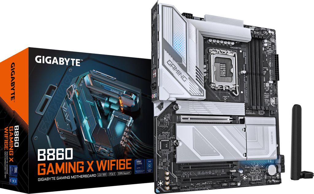 GIGABYTE B860 GAMING X WIFI6E, Mainboard Produktbild 