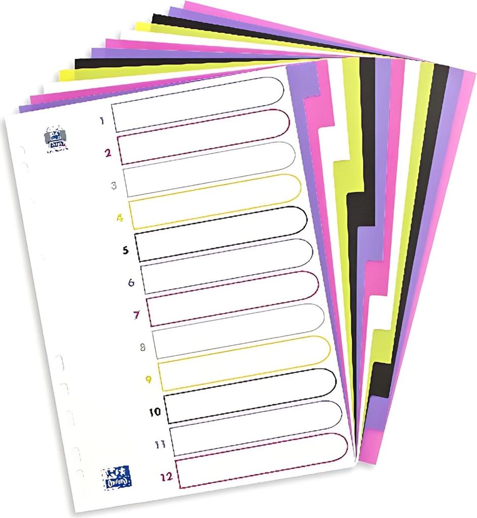 Oxford Register myColour A4 PP-Stärke 300 my 12 Blatt Obrázok produktu 