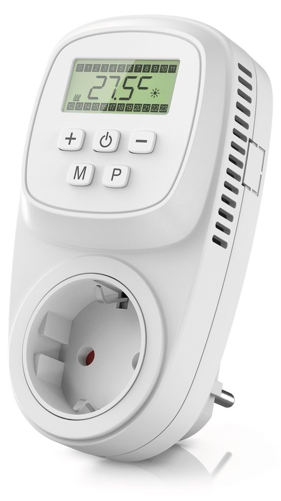 BEARWARE Steckdosen Thermostat digital programmierbar Temperaturregelung 5° - 35°C