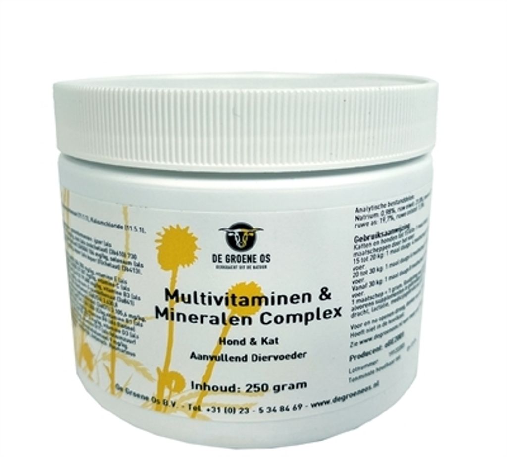 De Groene Os Multivitamine/Mineralien-Komplex Hund/Katze