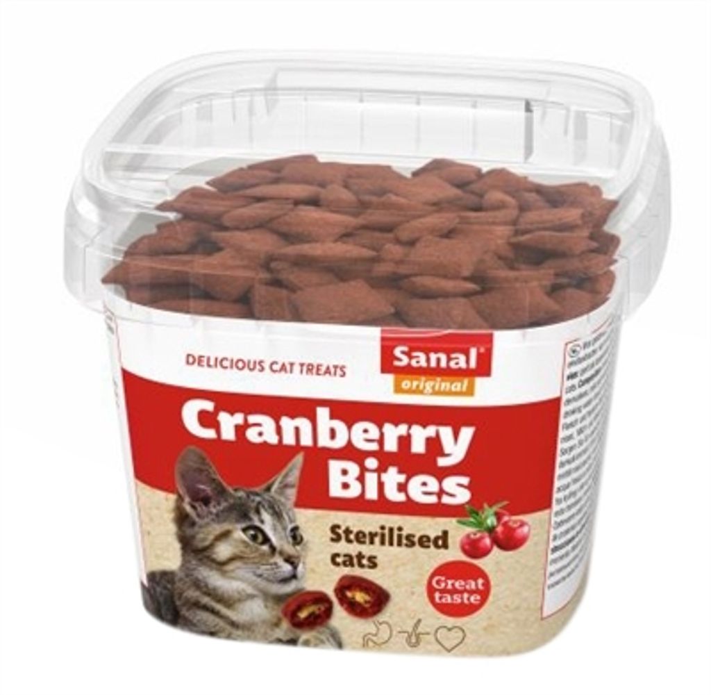 Sanal Katze Cranberry & Huhn Becher 75 Gramm Sanal Gebr. de Boon