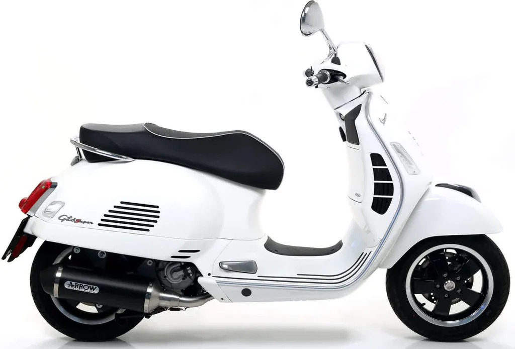 Fiche Arrow Inox pour échappement Urban Piaggio haute performance - 6