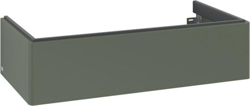V&B Waschtischunterschrank Auszugsbeleuchtung Antao 98,8x25,6x49,3cm, o Fr., leaf gre. m Lac