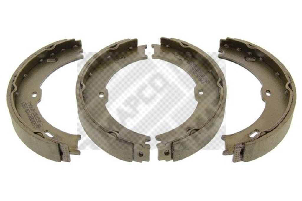 MAPCO Bremsbackensatz Trommelbremse Hinten für VW CRAFTER 30-50 Kasten (2E) 180mm 8864