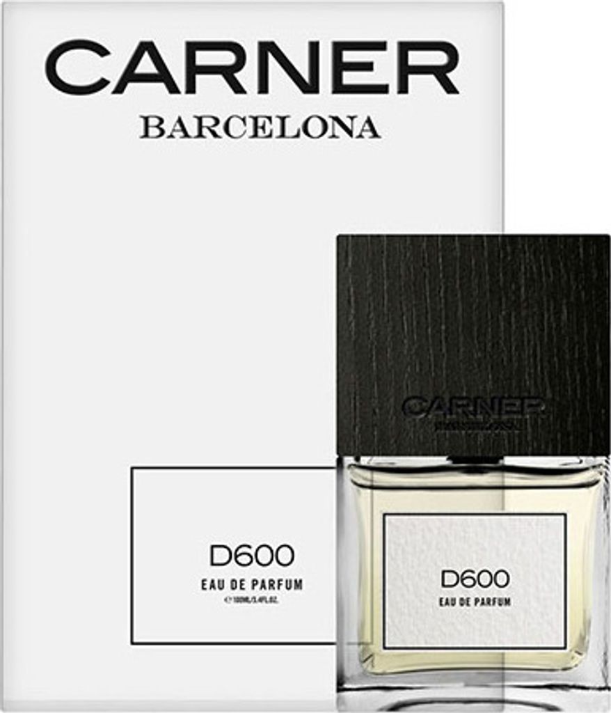 A product shot of a perfume bottle and its packaging.