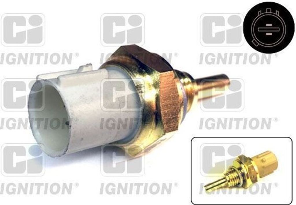 QUINTON HAZELL Kühlmitteltemperatursensor Kühlmitteltemperatursensor XEMS82 für HONDA CIVIC VII Hatchback (EU, EP, EV) 37mm