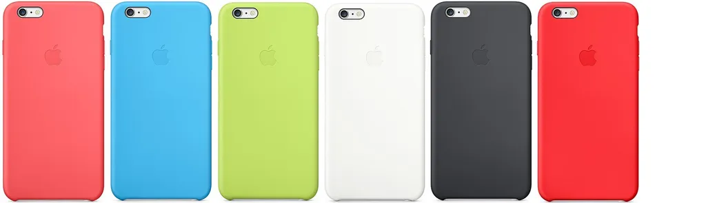 Protection silicone pour iPhone 6 Plus Apple verte officielle