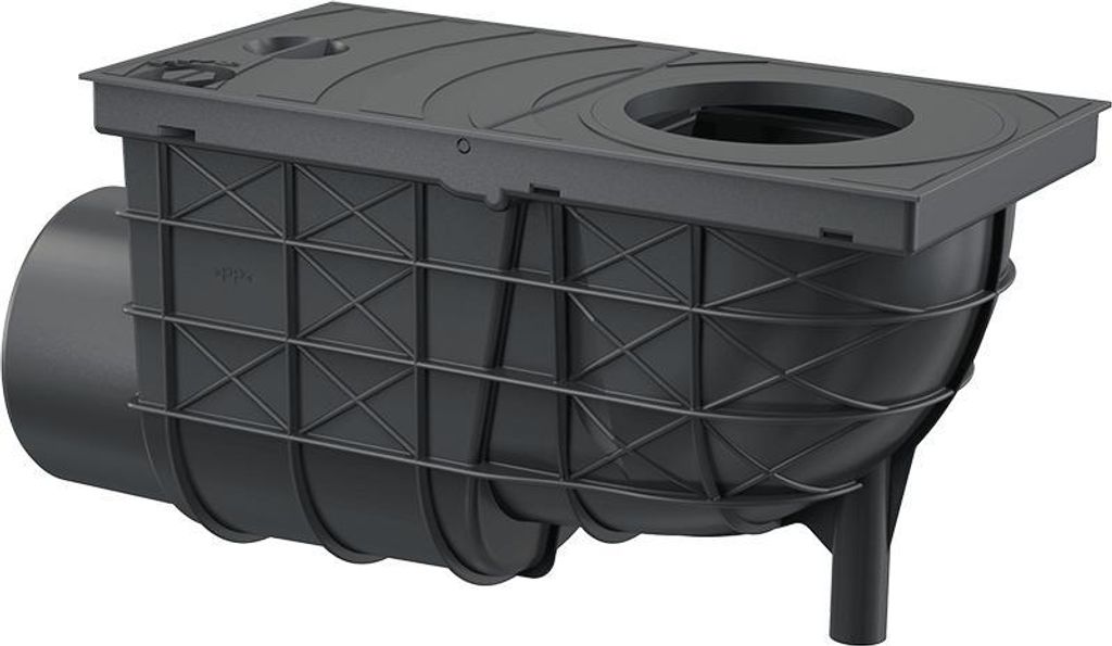 Alcadrain Universal-Regensinkkasten 300×155/110 mm Abgang Produktbild 