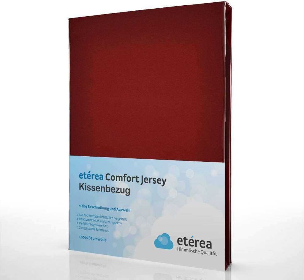 etérea Jersey Kissenbezug Baumwolle 80x80 cm