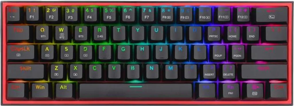 Redragon K616 Fizz Pro Blanc et Rose - Clavier Mécanique Gaming 60%