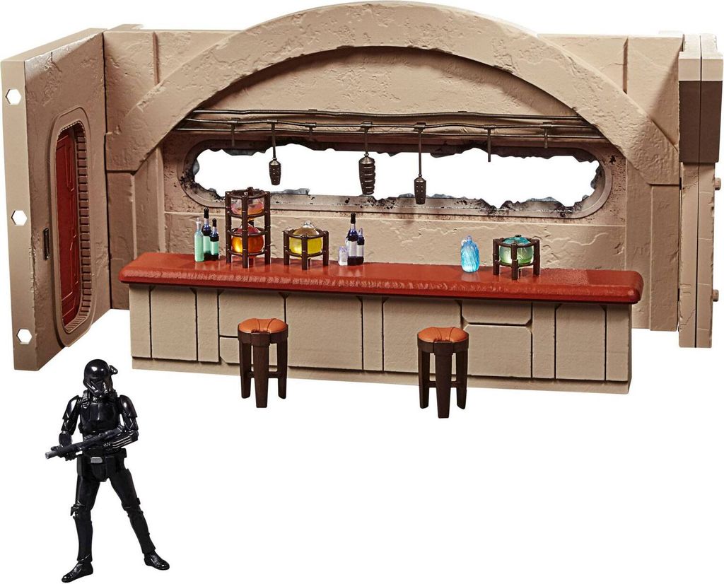Hasbro - Figurki Star Wars Mandalorian: Zestaw Imperial Death Trooper w Nevarro Cantinie