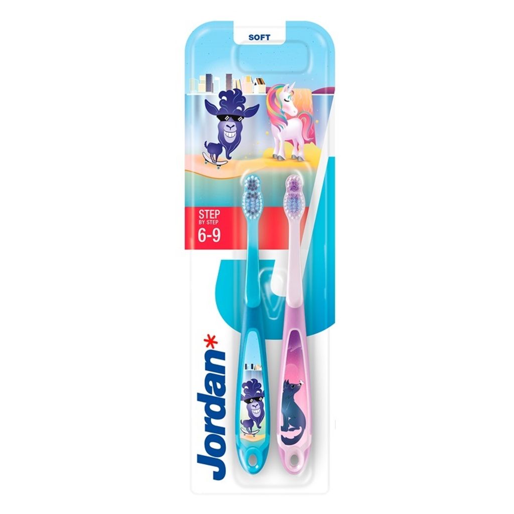 Jordan Step By Step Kids Heart Hand Toothbrush 100g