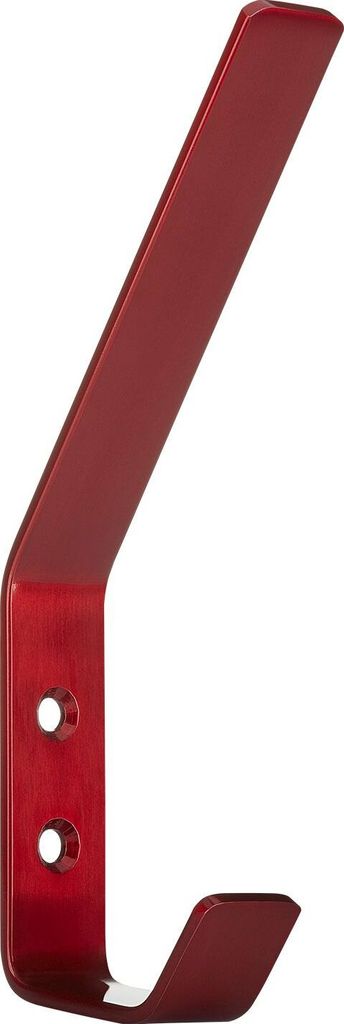 SOTECH Kleiderhaken LOXTEN 142 x 20 x 45 mm echt Edelstahl signalrot