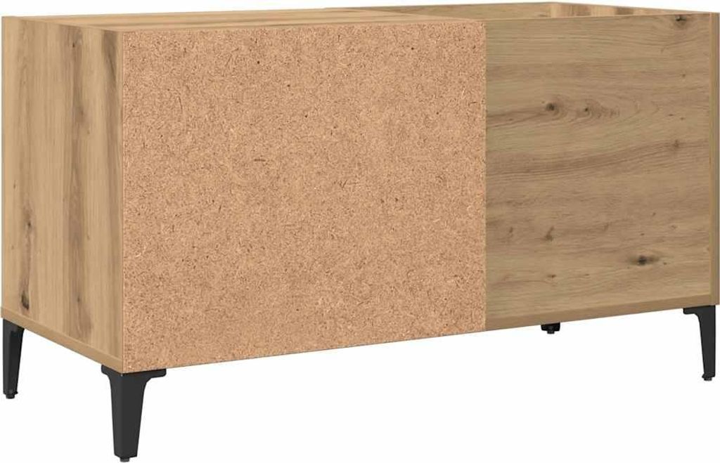 vidaXL Plattenschrank Artisan-Eiche 84,5x38x48 cm Holzwerkstoff