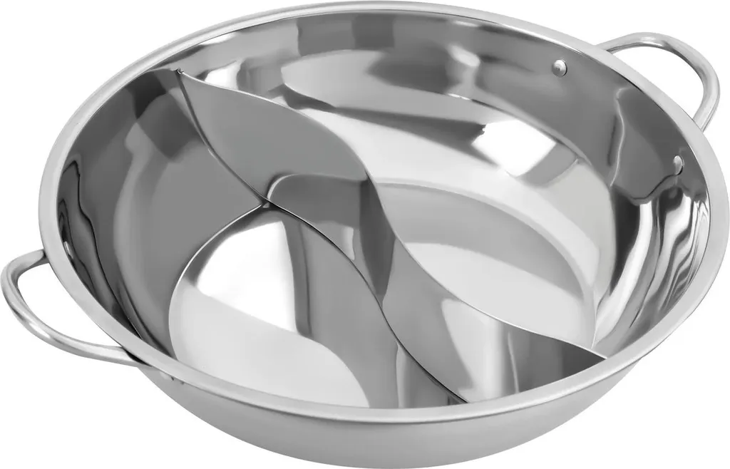 Pentola Hotpot Tradizionale 34cm - Acciaio Inossidabile Rosa