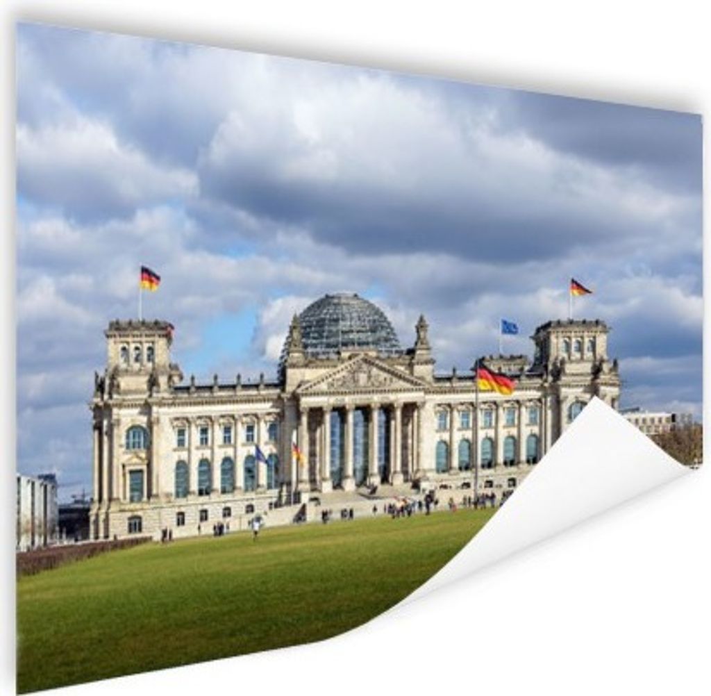 MuchoWow Poster Reichstag - Berlin - Deutschland 180x120 cm - Fotoplakat