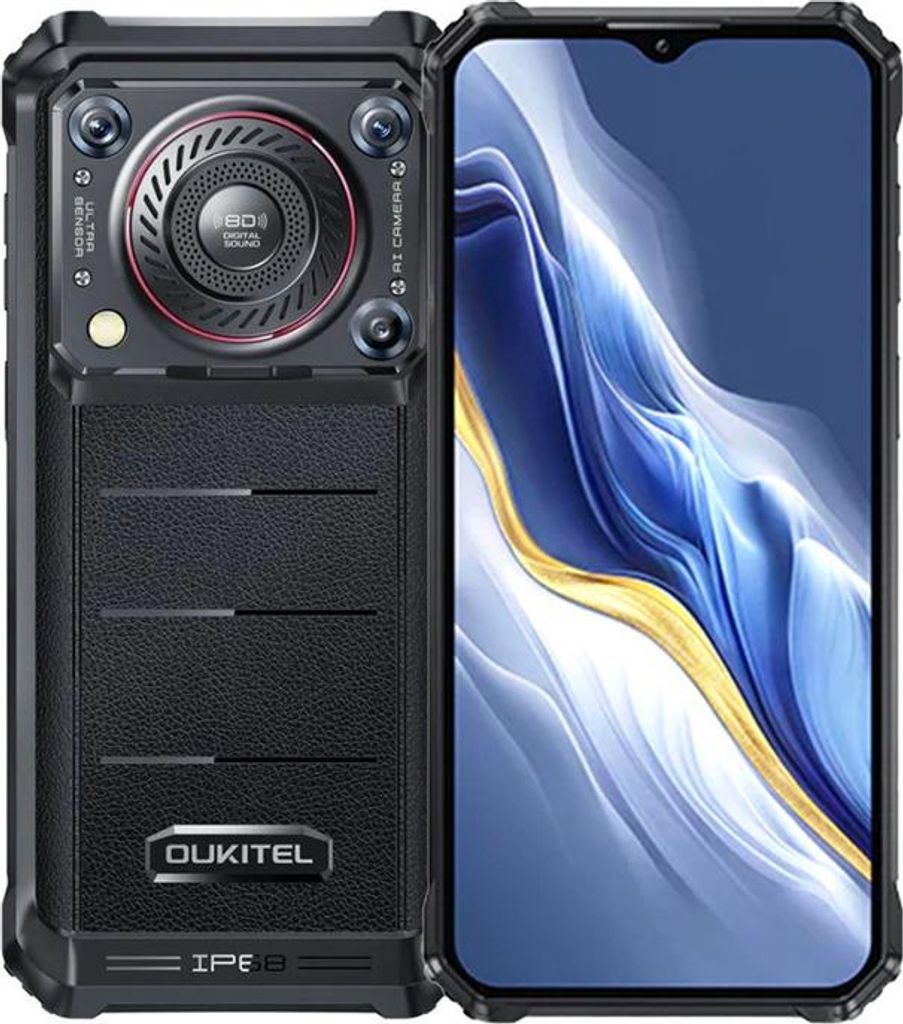 Oukitel WP36 Pro -puhelin, 256/6 Gt, musta Image du produit 
