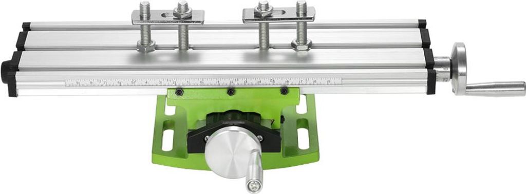 Brandneue Mini-Verbundbohrmaschine mit Schiebetisch, Werkbank, Frästisch, Kreuztisch und Frässchraubstock für Tischbohrständer