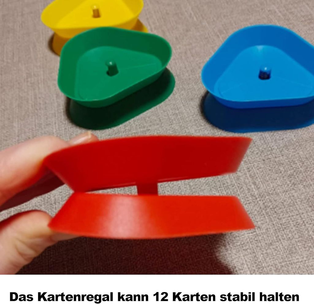 Roselee Kartenhalter Kinder, 2 Stück Kartenhalter Spielkarten Freisprech Hochwertiger Roselee Kartenhalter Kinder, 2 Stück Kartenhalter Spielkarten Freisprech Hochwertiger