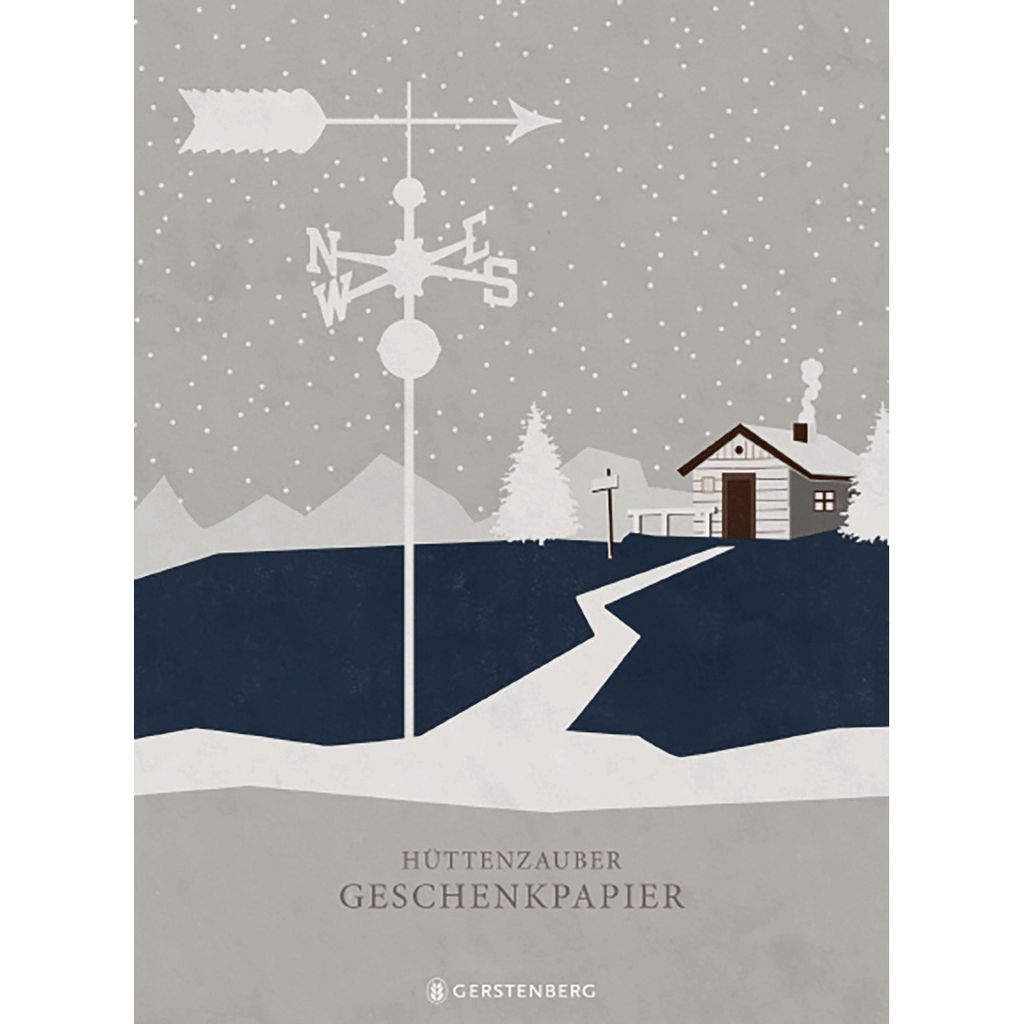 Geschenkpapier-Heft - Hüttenzauber