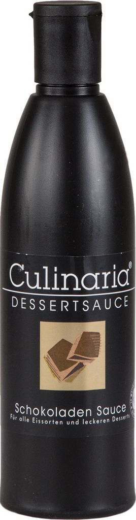 Culinaria süsse Dessert Schokolade Sauce für alle Eissorten 250ml