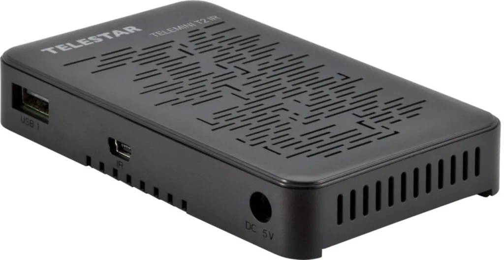 Telestar Telemini T2 IR 5310489 Décodeur TNT HD HEVC H.265 Ultra Compact