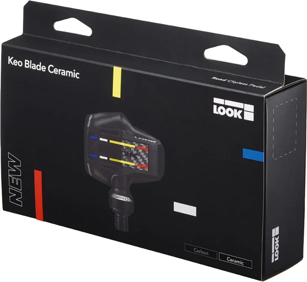 Pédales vélo route en céramique KEO Blade légères couleur noir